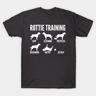 Rottweiler Training Rottweiler Dog Tricks T-Shirt